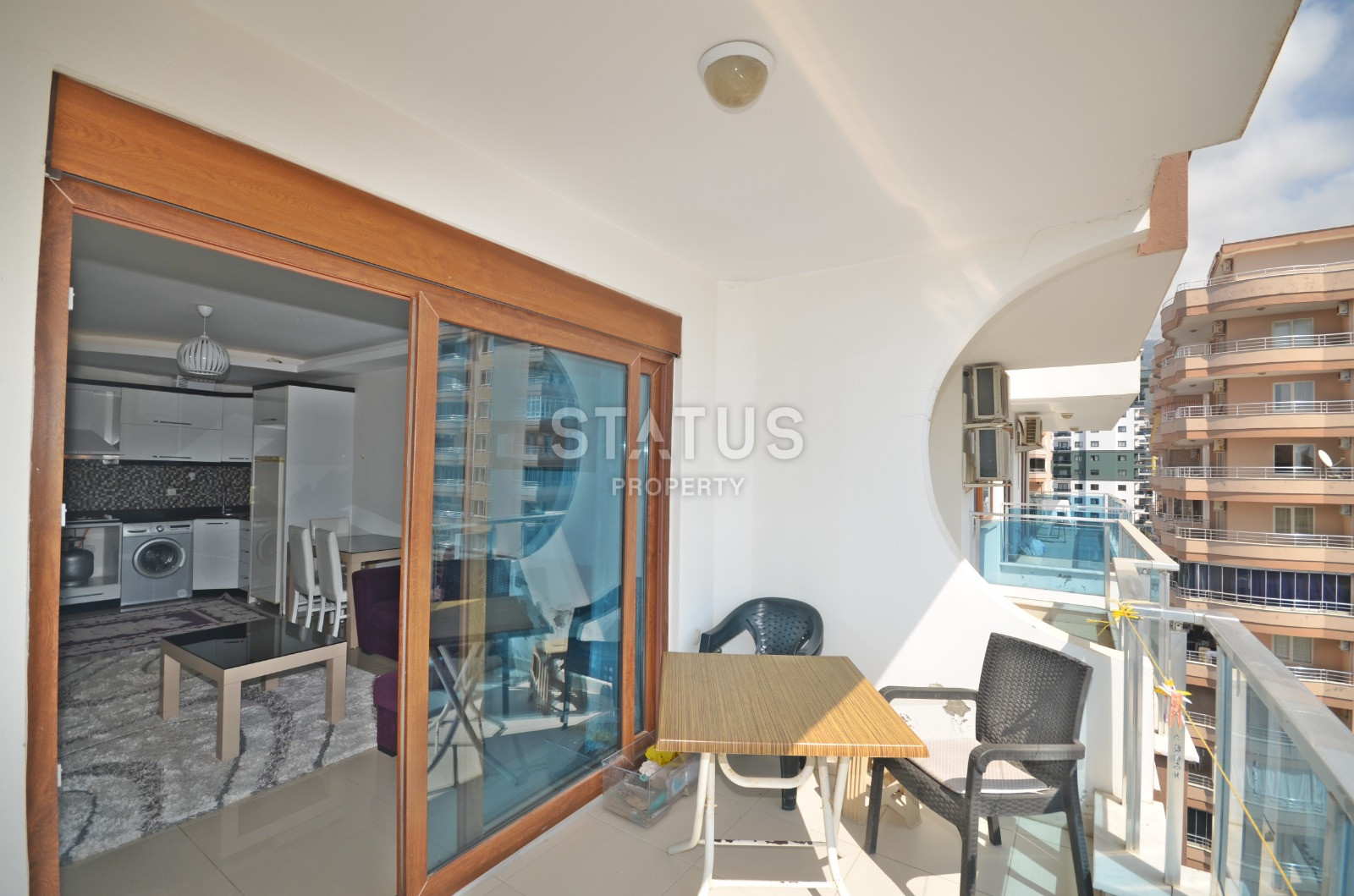 Two-room furnished apartment in the center of Mahmutlar in a residential complex with infrastructure. 60m2 фото 9