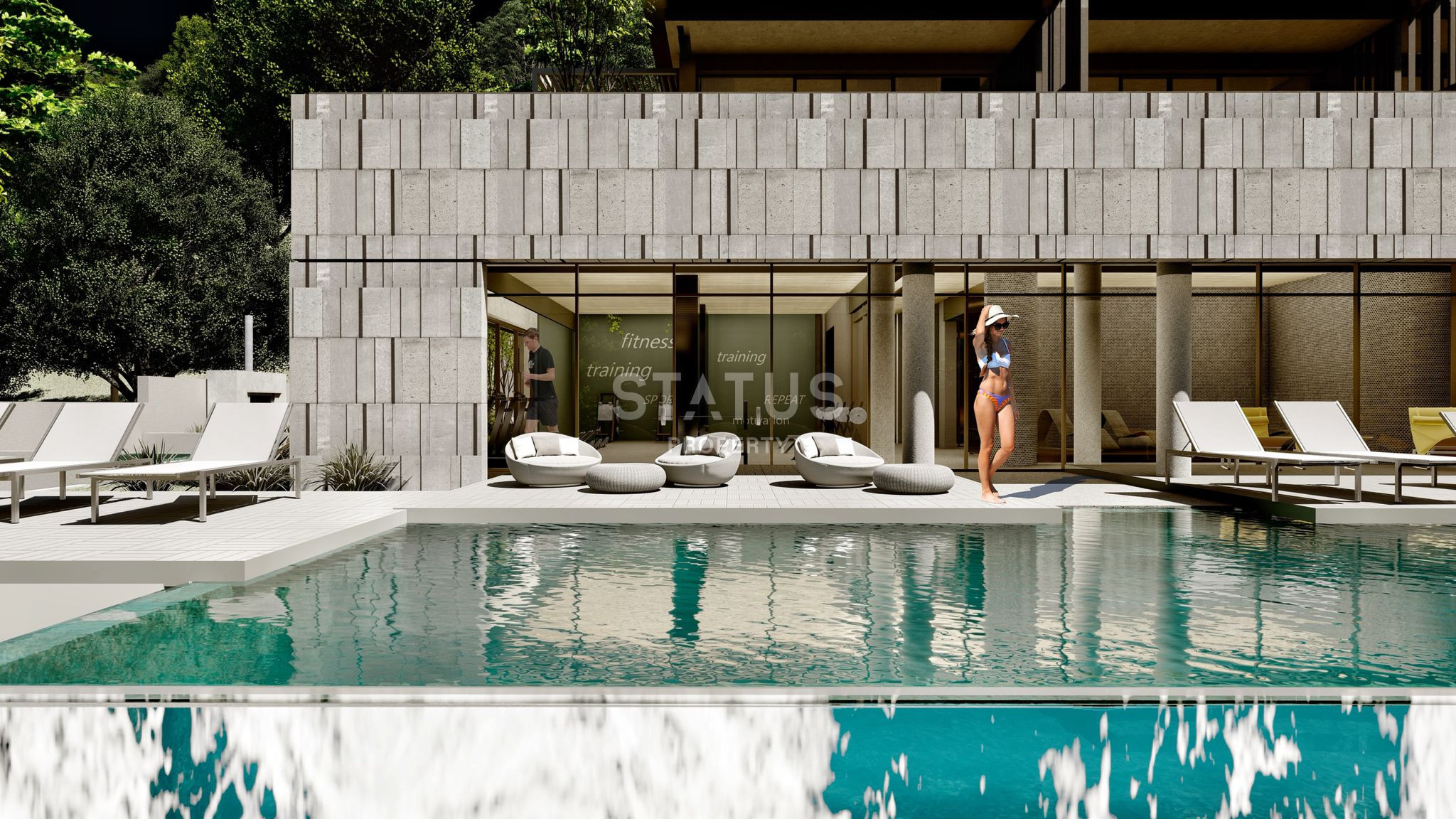 Новый проект долевого строительства с шикарной локацией в Авсалларе. 48м2 – 143м2 фото 12