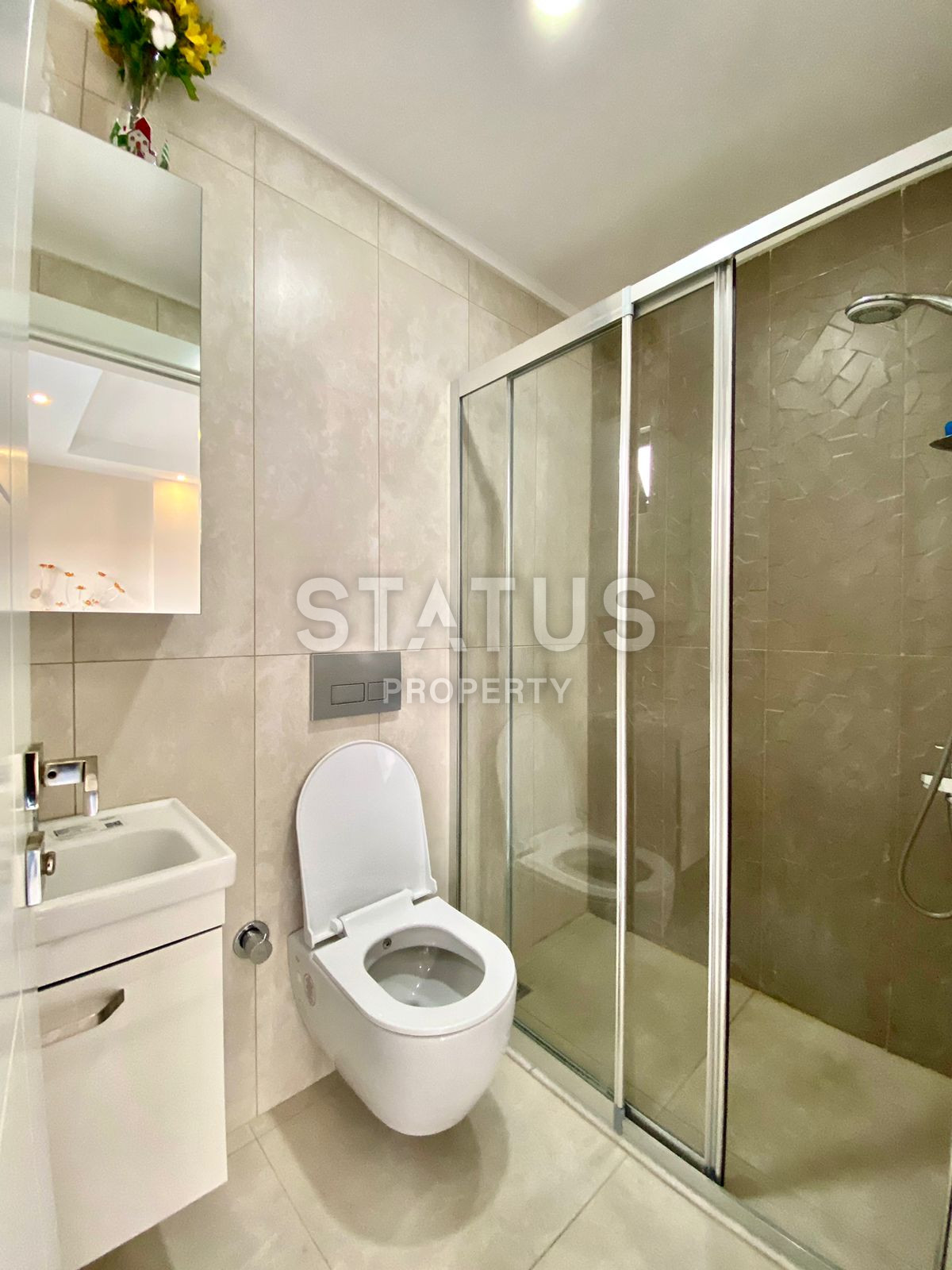 Просторная трехкомнатная квартира в абсолютно новом ЖК в Махмутларе, 96 м2 фото 25