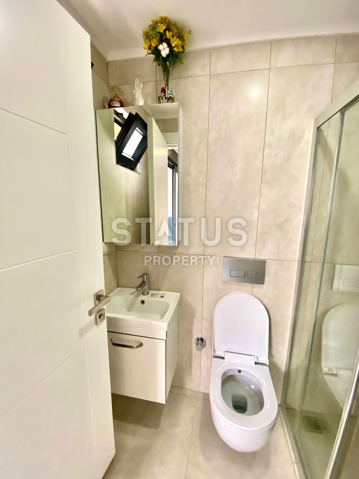 Просторная трехкомнатная квартира в абсолютно новом ЖК в Махмутларе, 96 м2 фото 26