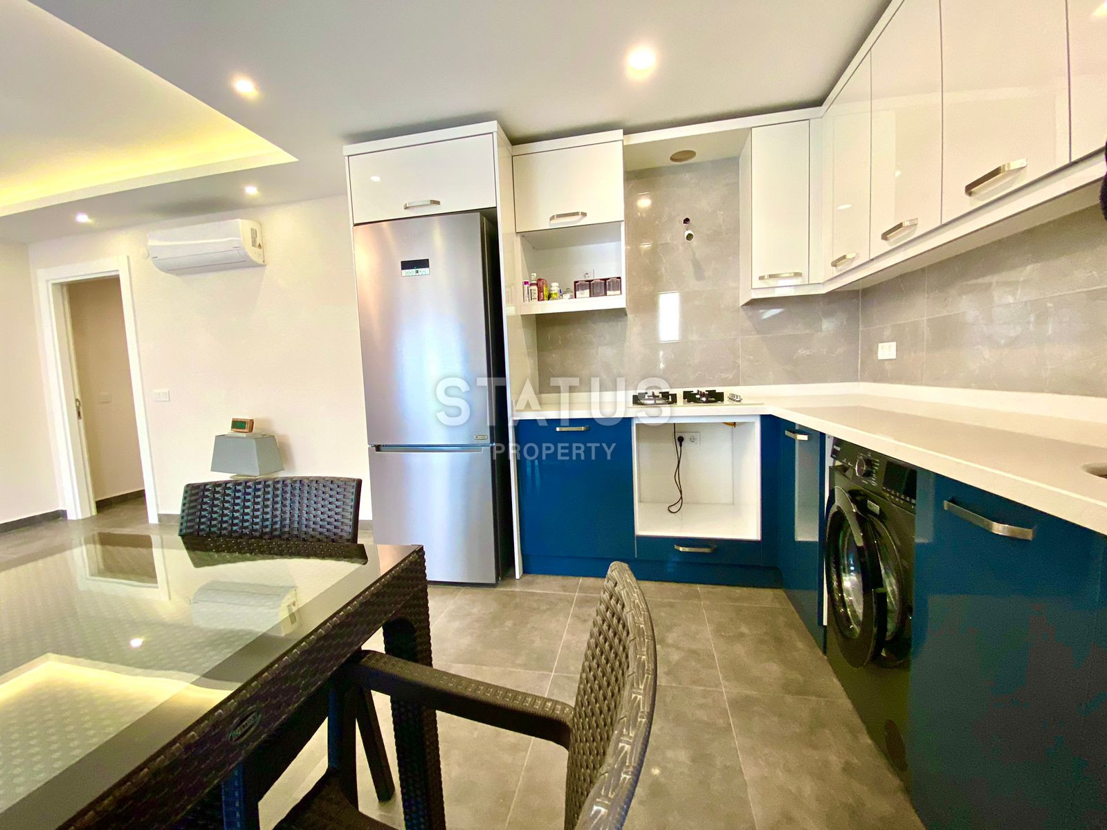 Просторная трехкомнатная квартира в абсолютно новом ЖК в Махмутларе, 96 м2 фото 35