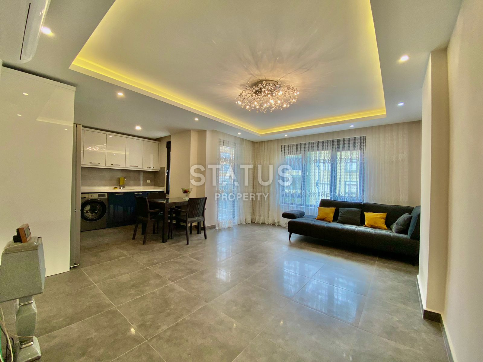 Просторная трехкомнатная квартира в абсолютно новом ЖК в Махмутларе, 96 м2 фото 36