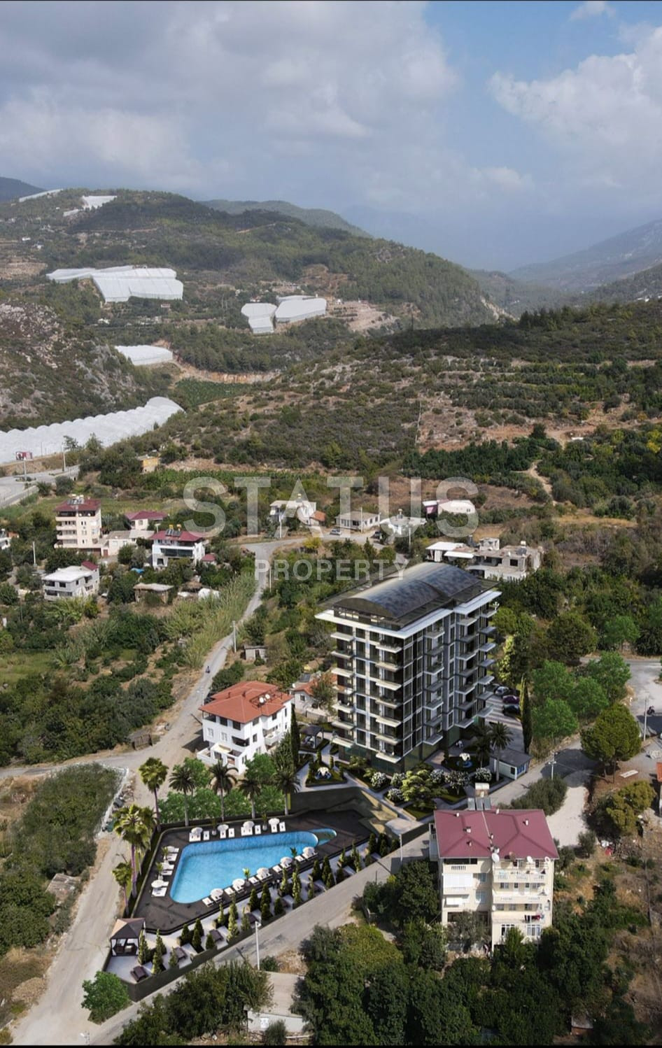 Новый проект долевого строительства с видовыми квартирами в Демирташе. 53м2 -124м2 фото 3