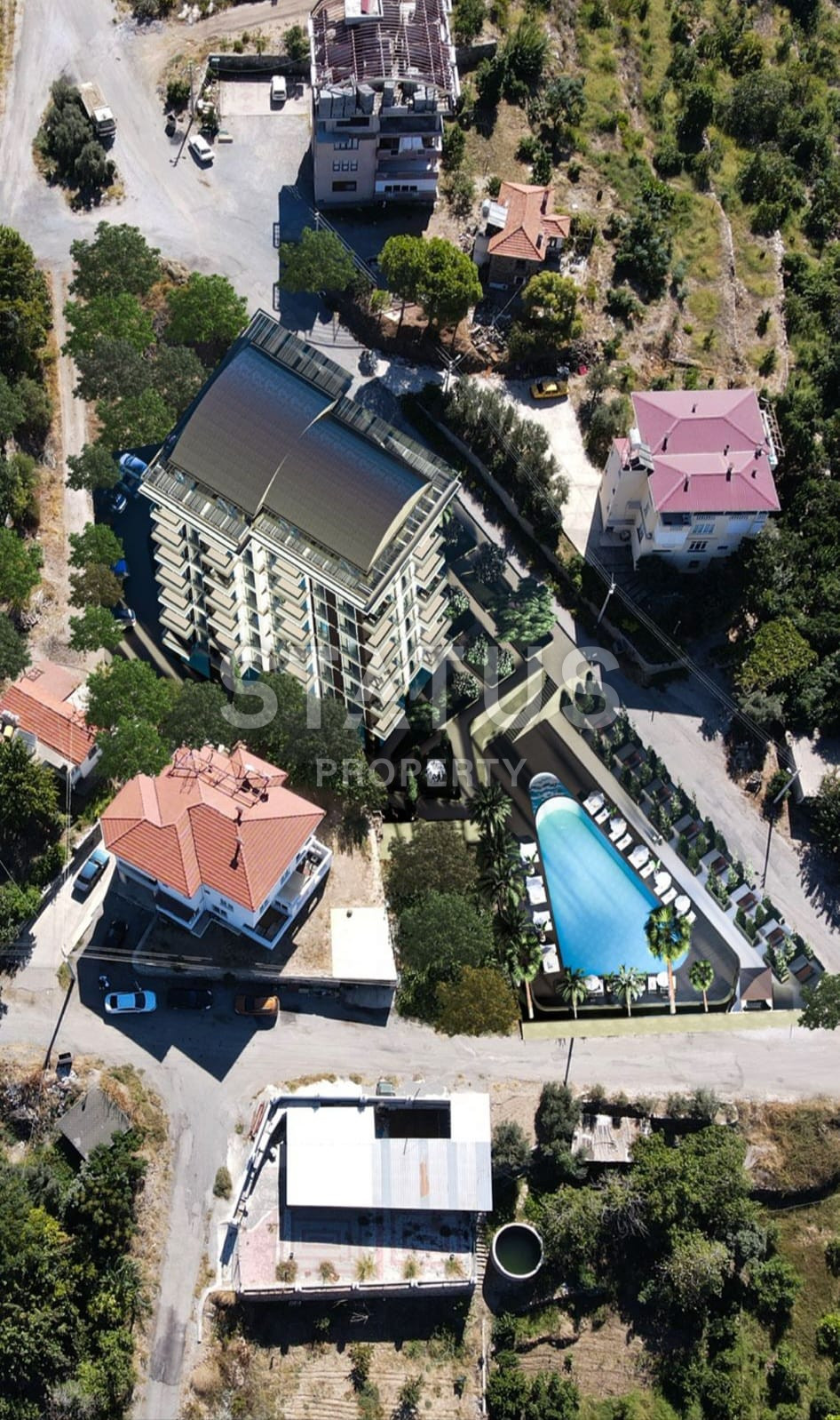 Новый проект долевого строительства с видовыми квартирами в Демирташе. 53м2 -124м2 фото 5