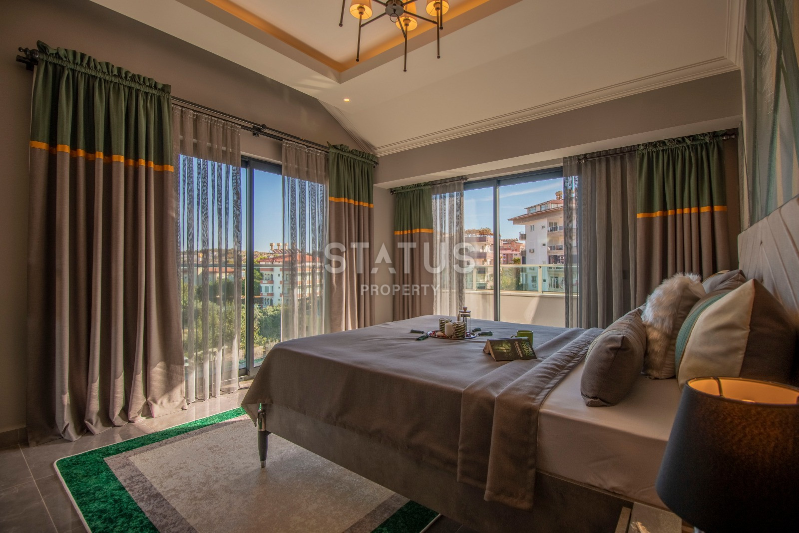 Двухуровневые меблированные апартаменты под ключ 2+1 в новом комплексе в Обе, 100м2. фото 7