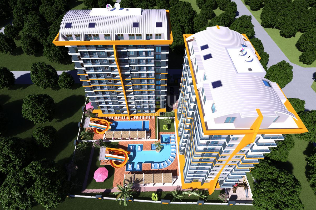 Последние квартиры в резиденции премиум класса в центре Махмутлара 100м от моря. фото 3