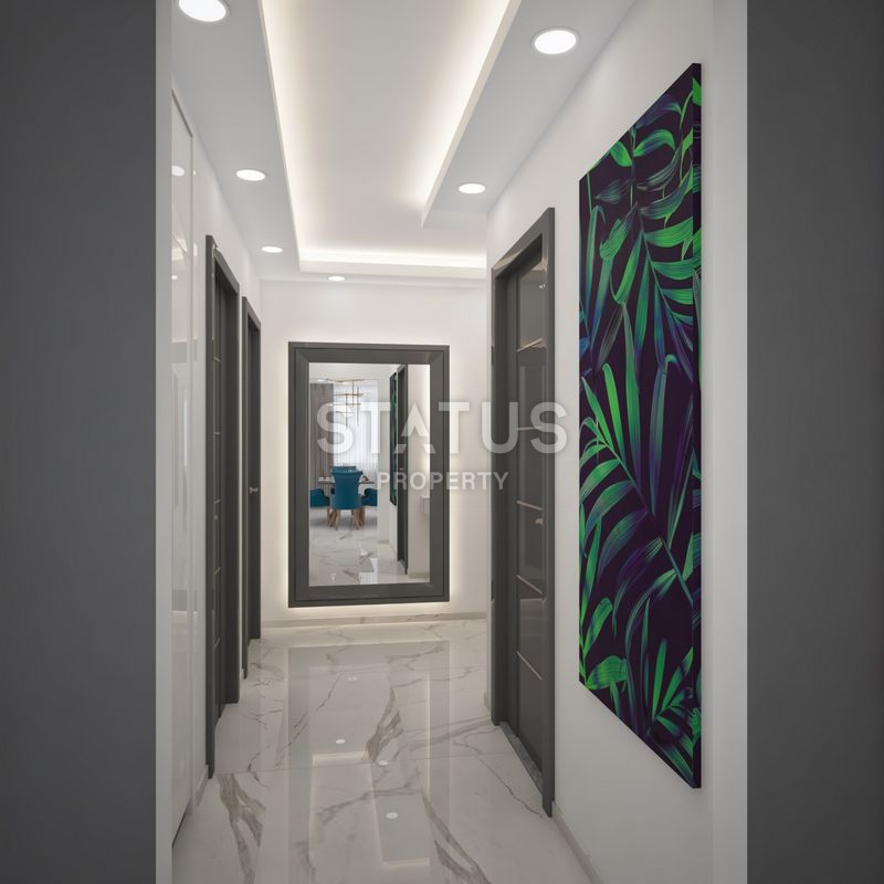 Последние квартиры в резиденции премиум класса в центре Махмутлара 100м от моря. фото 7