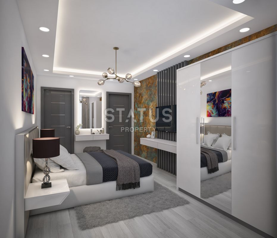 Последние квартиры в резиденции премиум класса в центре Махмутлара 100м от моря. фото 13