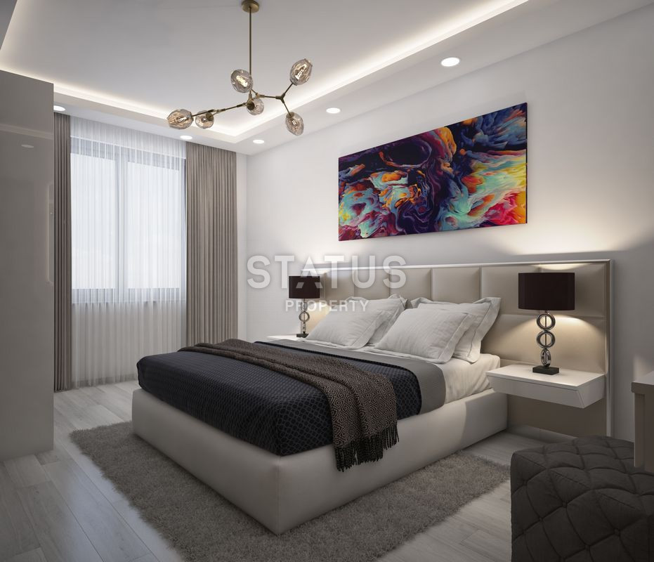 Последние квартиры в резиденции премиум класса в центре Махмутлара 100м от моря. фото 14