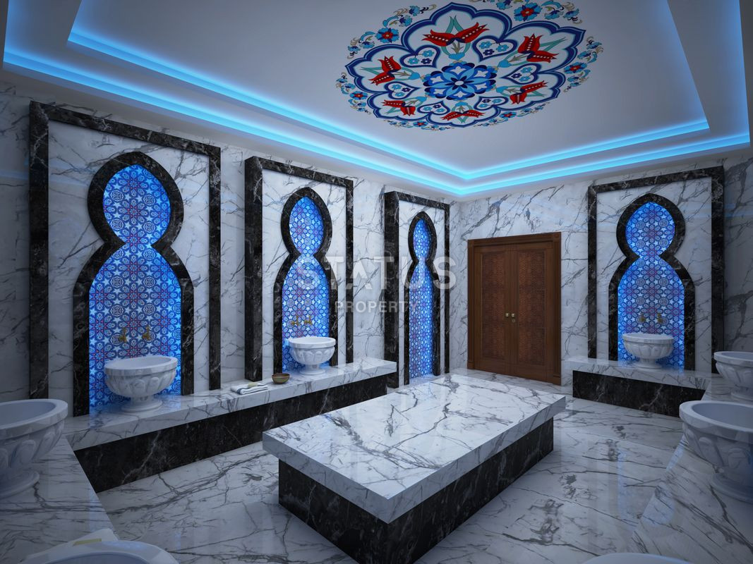 Последние квартиры в резиденции премиум класса в центре Махмутлара 100м от моря. фото 21