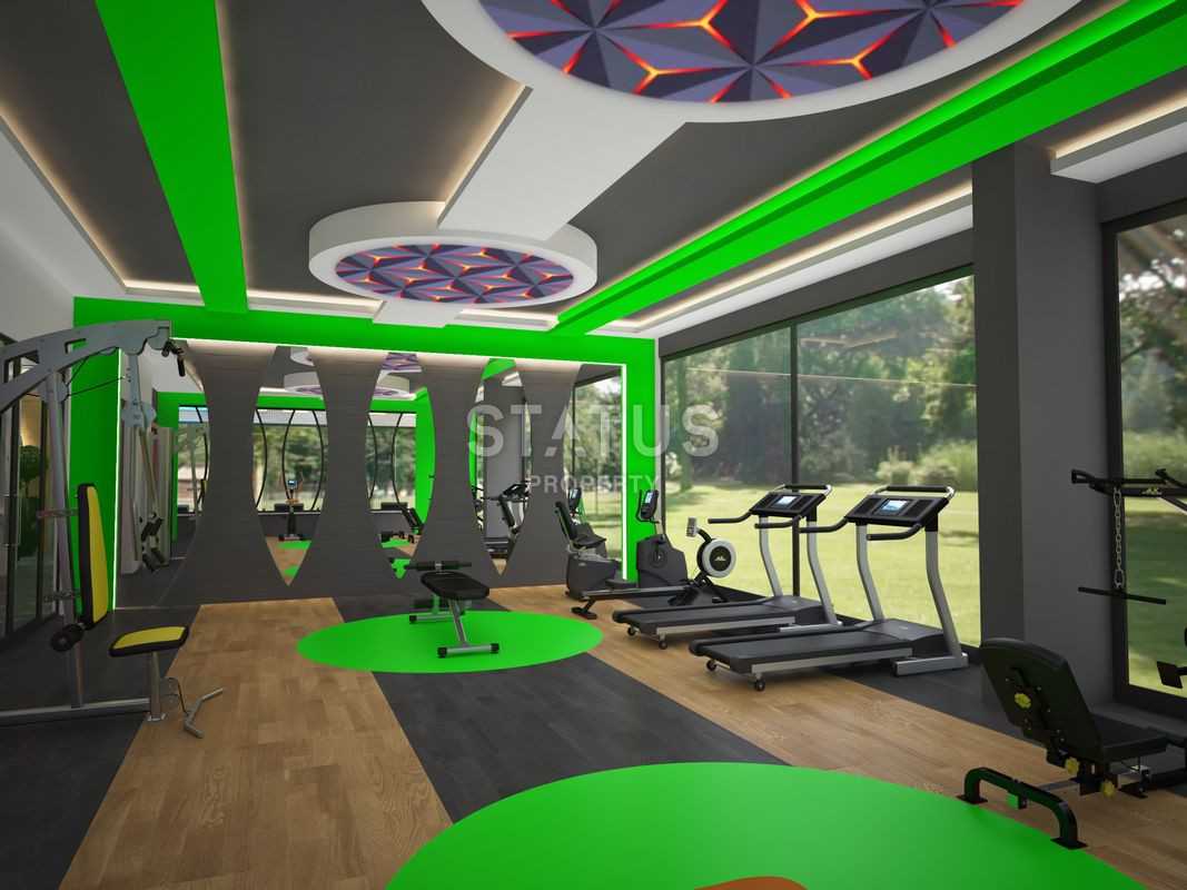 Последние квартиры в резиденции премиум класса в центре Махмутлара 100м от моря. фото 23