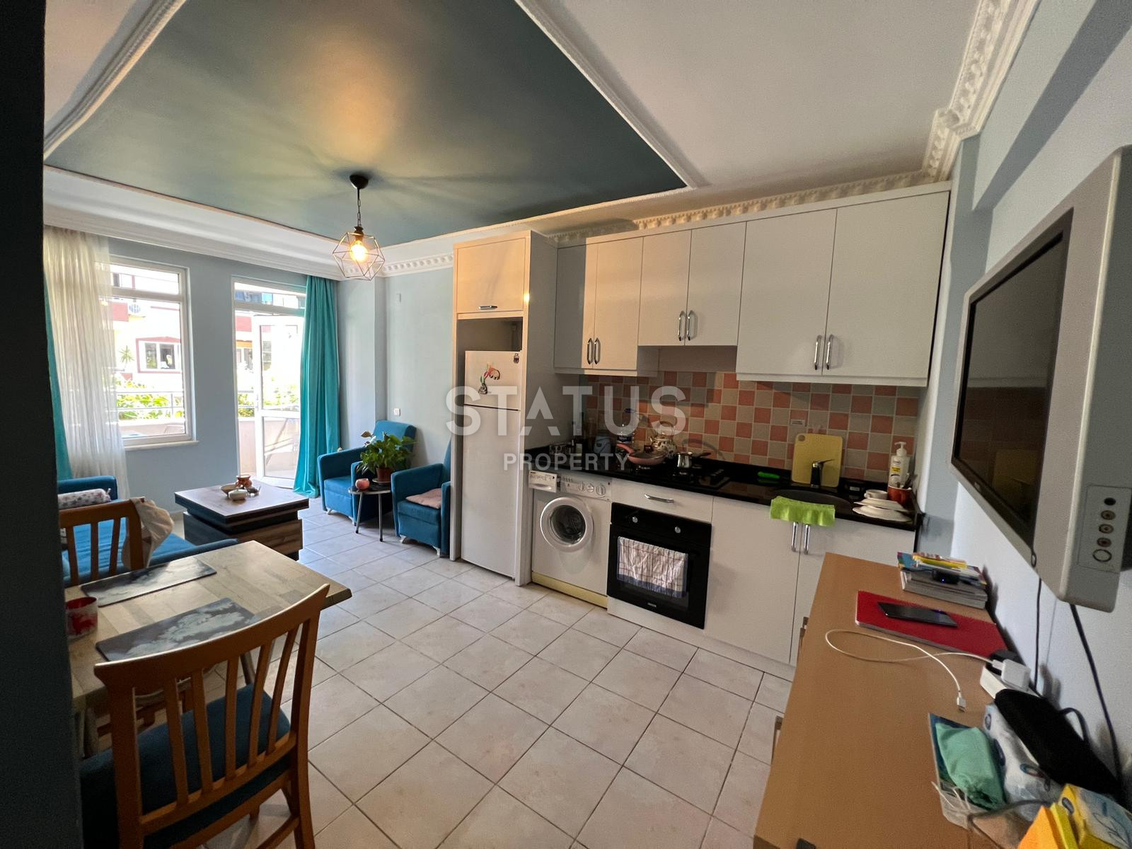 Двухкомнатная квартира под ключ в 600м от моря в нижней ОБЕ. 50м2 фото 9