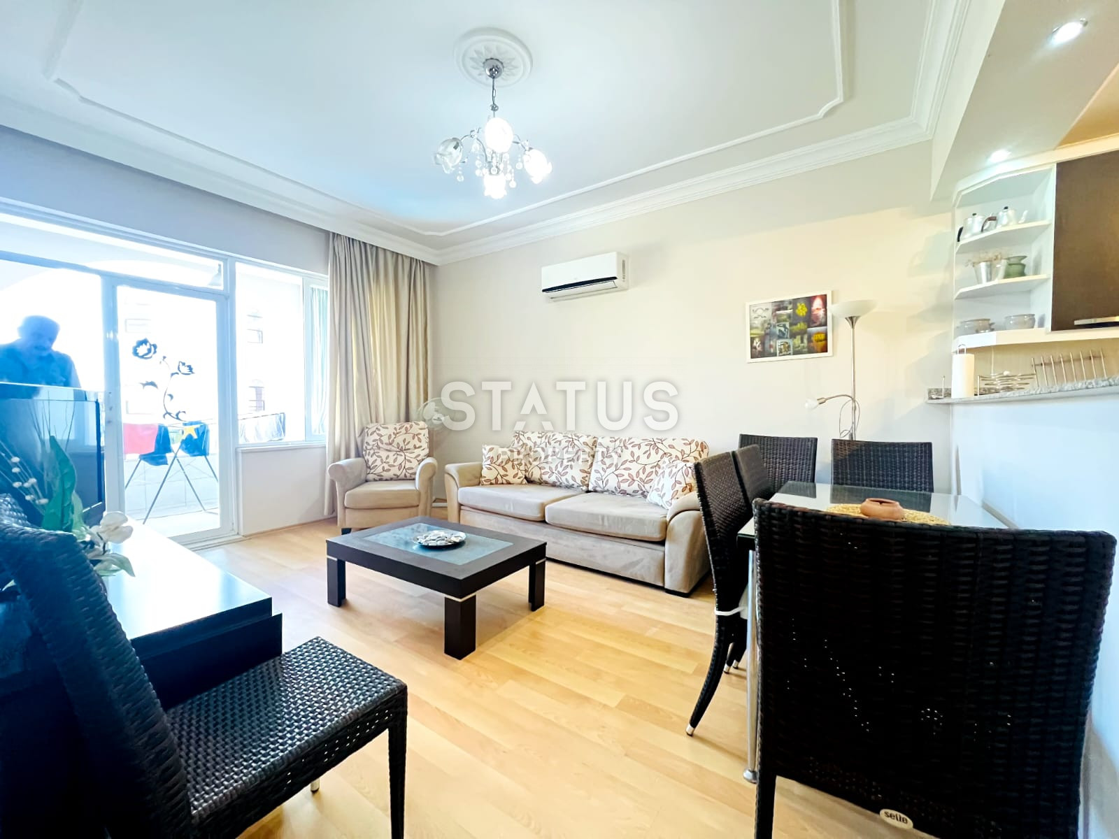 Квартира 1+1 с мебелью всего в 100 метрах от моря, 65 м2 фото 3