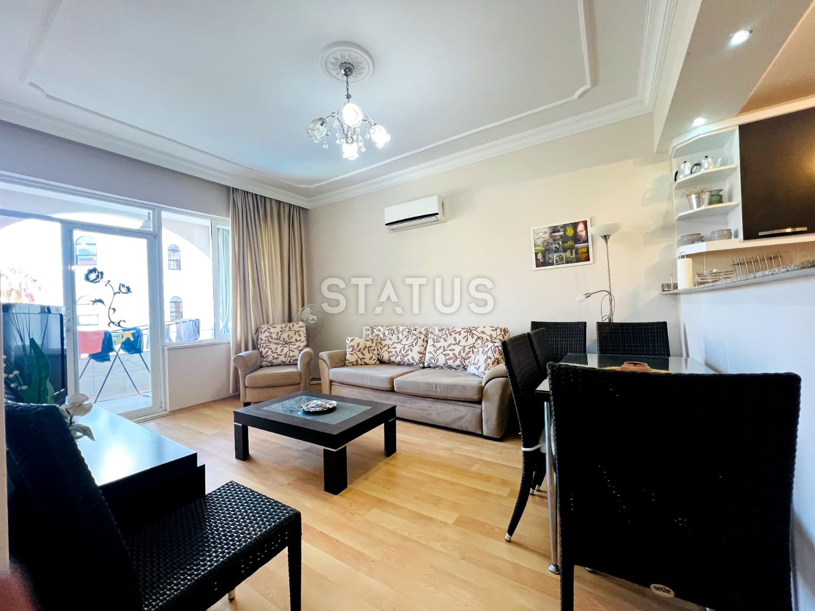 Квартира 1+1 с мебелью всего в 100 метрах от моря, 65 м2 фото 5