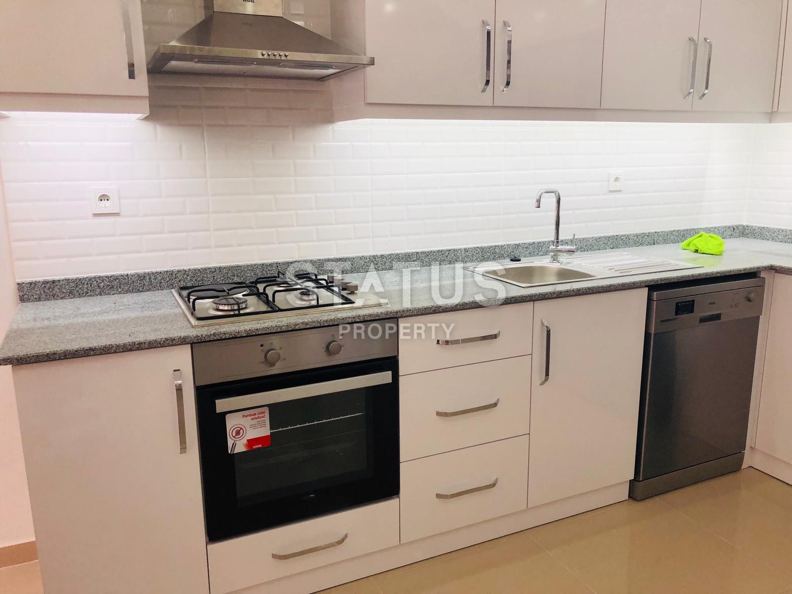 Квартира с мебелью и техникой в 300 метрах от пляжа Клеопатры 60 кв.м. фото 3