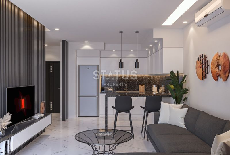 Новый проект долевого строительства с удачным расположением в Aвсалларе 700м от моря. 55м2-136м2 фото 5