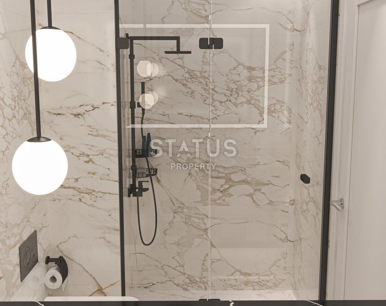 Новый проект долевого строительства с удачным расположением в Aвсалларе 700м от моря. 55м2-136м2 фото 7