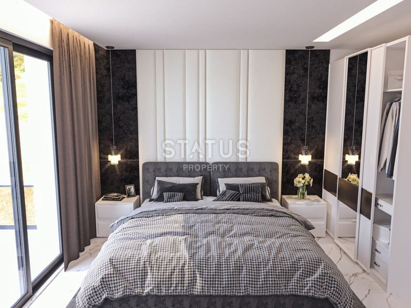 Новый проект долевого строительства с удачным расположением в Aвсалларе 700м от моря. 55м2-136м2 фото 11