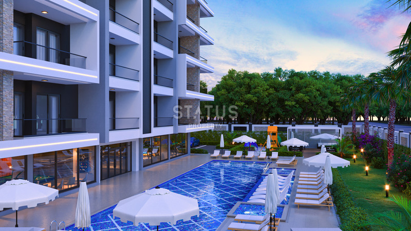 Новый проект долевого строительства с удачным расположением в Aвсалларе 700м от моря. 55м2-136м2 фото 19