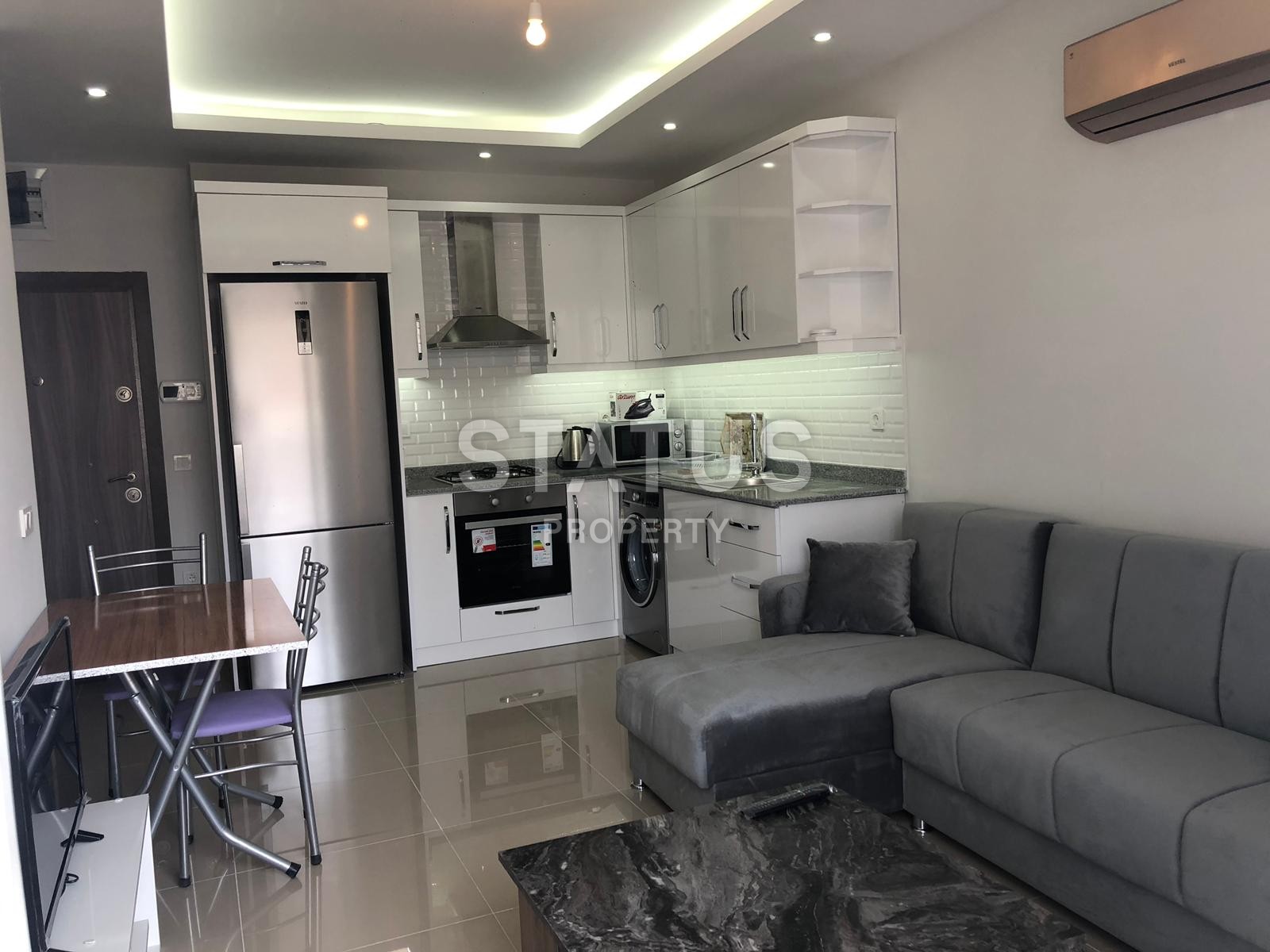 Квартира с мебелью и техникой в 300 метрах от пляжа Клеопатры 60 кв.м. фото 12