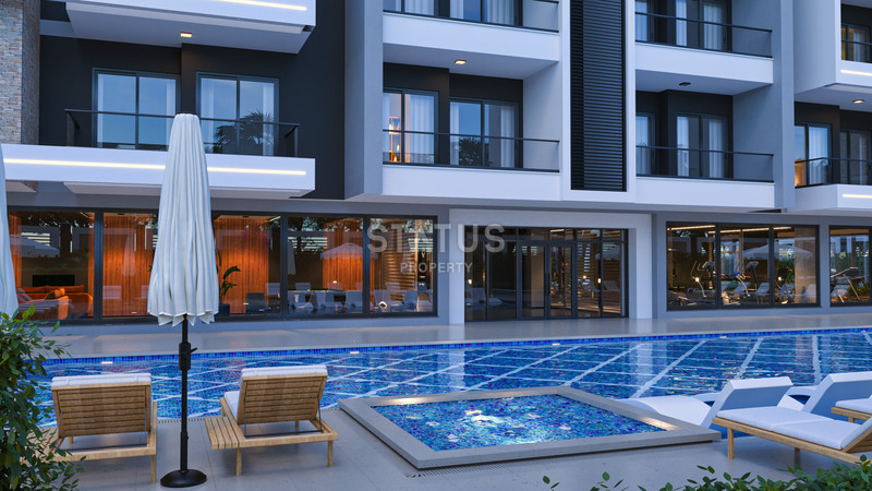 Новый проект долевого строительства с удачным расположением в Aвсалларе 700м от моря. 55м2-136м2 фото 22