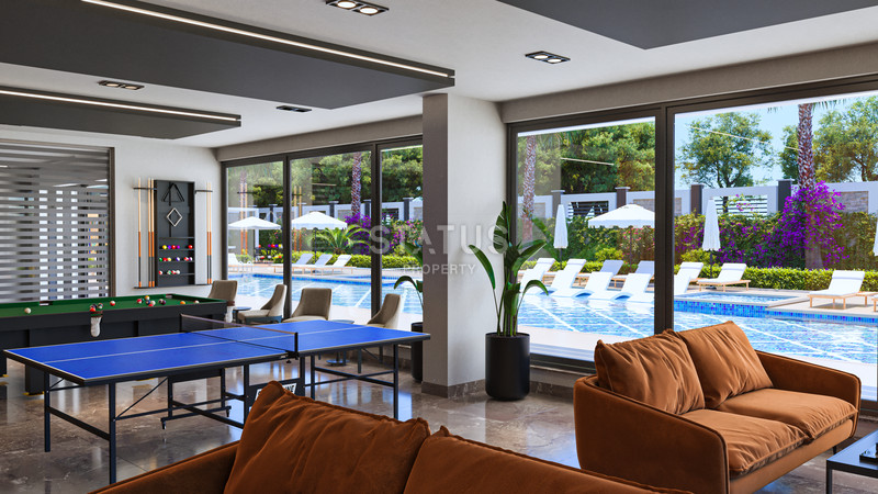 Новый проект долевого строительства с удачным расположением в Aвсалларе 700м от моря. 55м2-136м2 фото 26