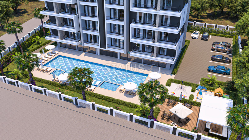 Новый проект долевого строительства с удачным расположением в Aвсалларе 700м от моря. 55м2-136м2 фото 28