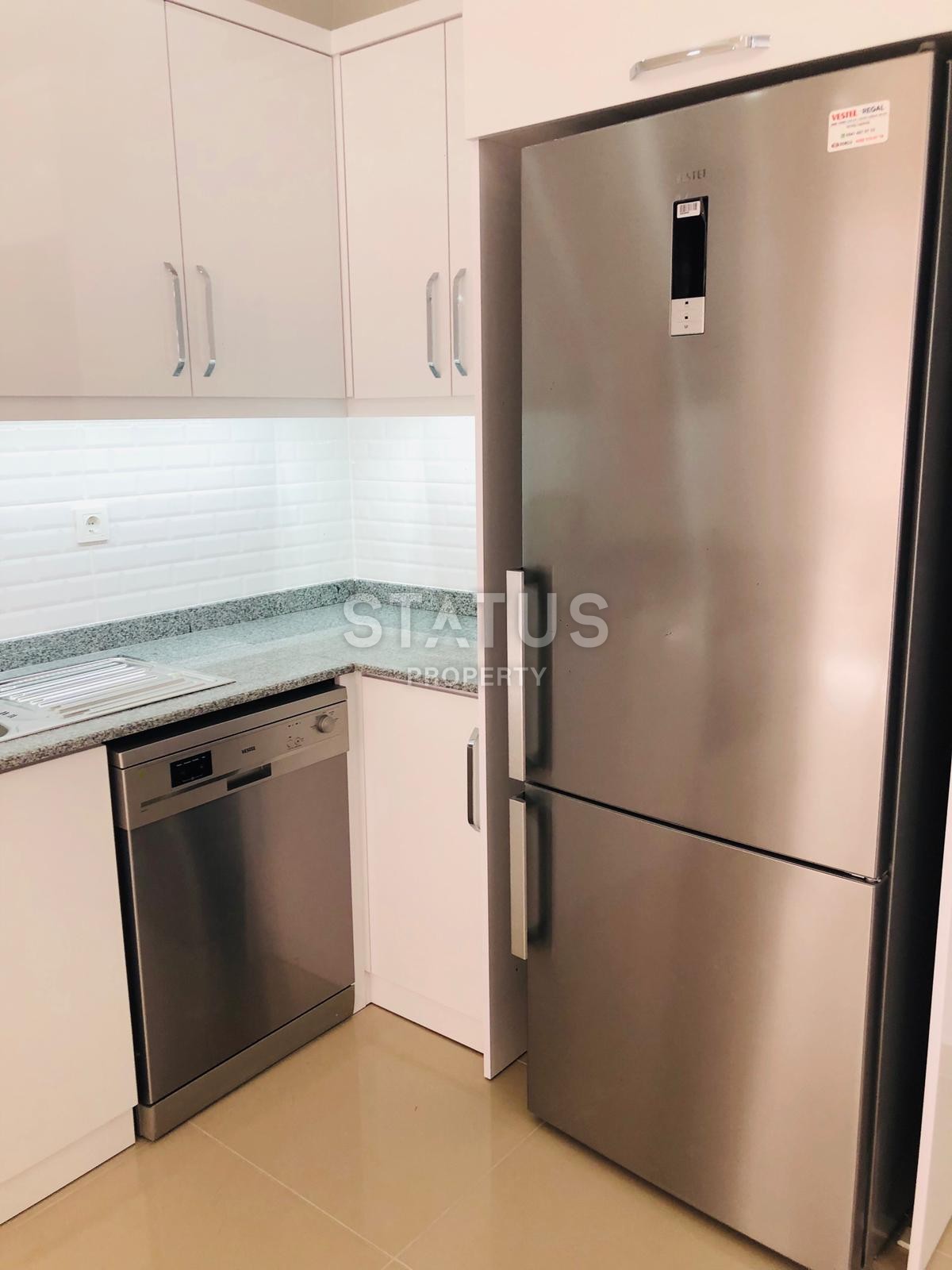 Квартира с мебелью и техникой в 300 метрах от пляжа Клеопатры 60 кв.м. фото 13