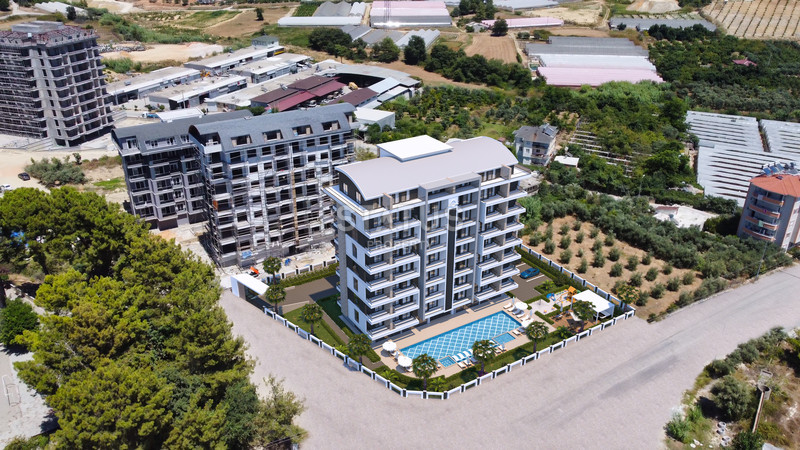 Новый проект долевого строительства с удачным расположением в Aвсалларе 700м от моря. 55м2-136м2 фото 31