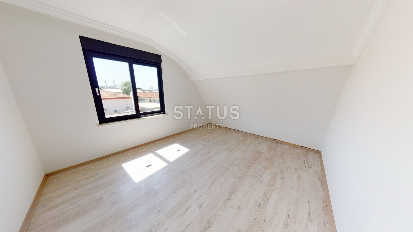 Двухуровневая квартира в центральной части Аланье с видом на море. 120м2 фото 4