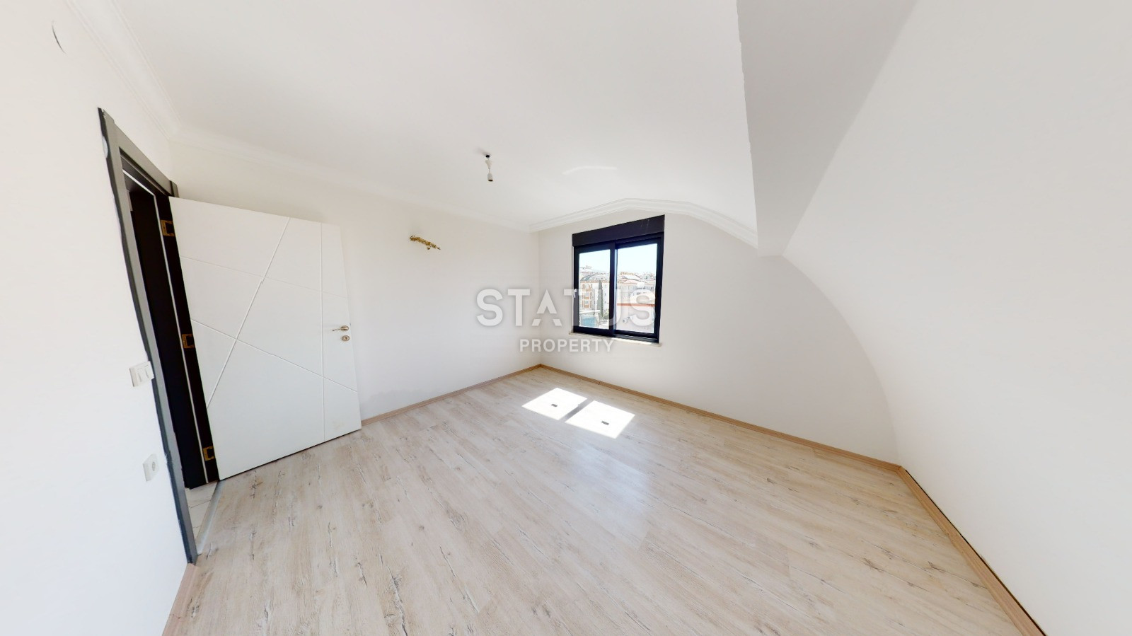 Двухуровневая квартира в центральной части Аланье с видом на море. 120м2 фото 6