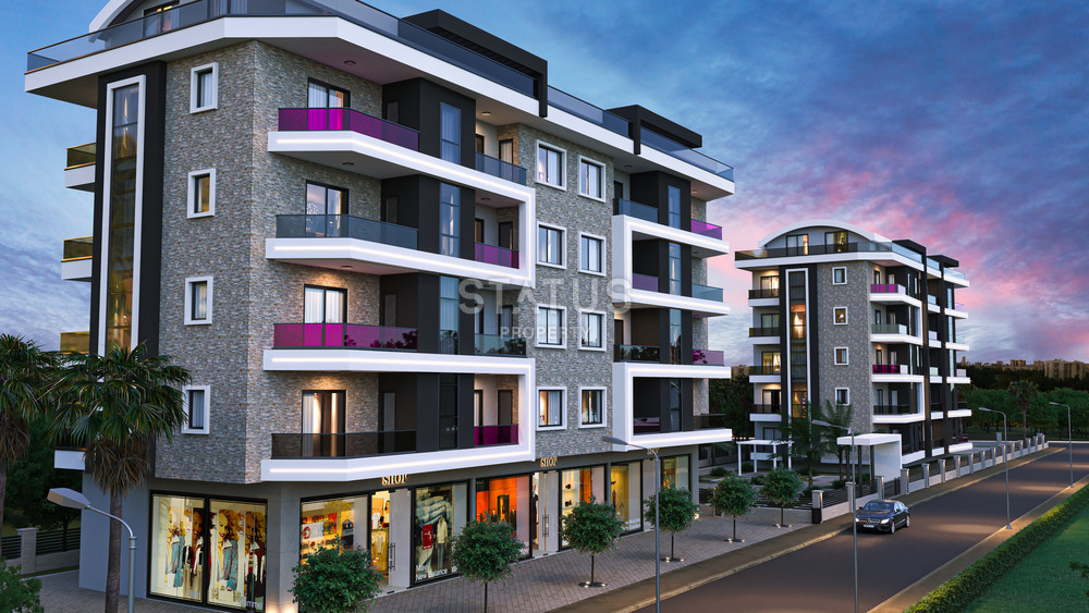 Премиальный комплекс в 700м от моря в Авсалларе. 55м2 – 186м2 фото 6