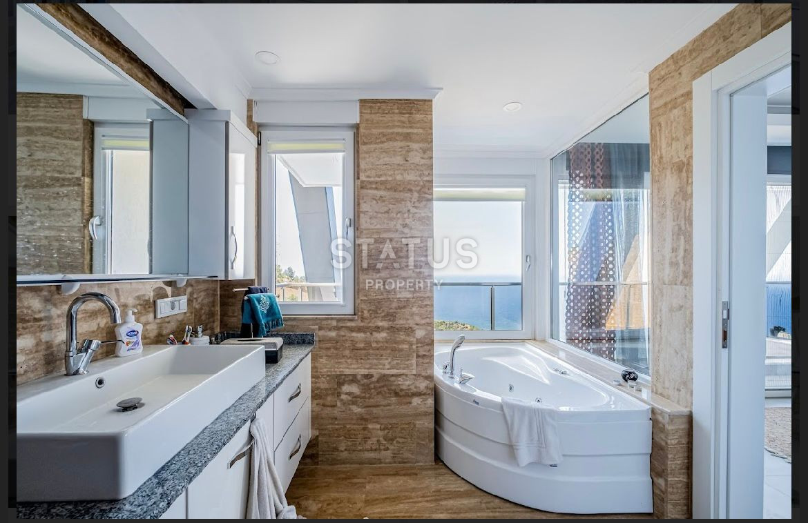 Шикарная вилла под ключ с видом на море всего в 900м от него в Каргыджаке. 380м2- 500м2 фото 13