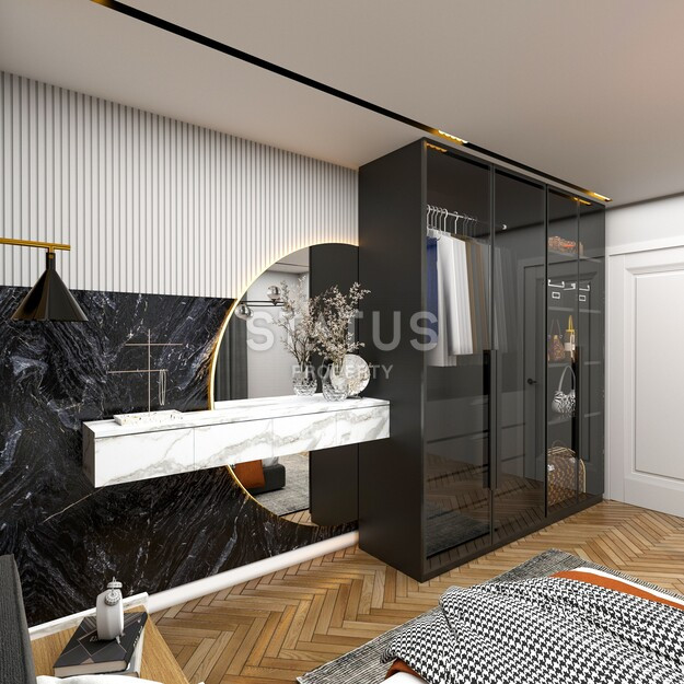 Апартаменты 1+1 в комплексе с инфраструктурой в 400м от моря в Тедже, Мезетли г. Мерсин. 43м2 фото 8