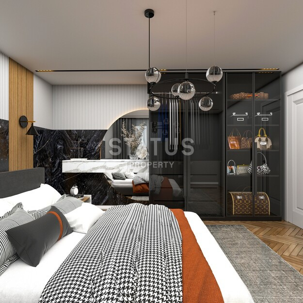 Апартаменты 1+1 в комплексе с инфраструктурой в 400м от моря в Тедже, Мезетли г. Мерсин. 43м2 фото 9