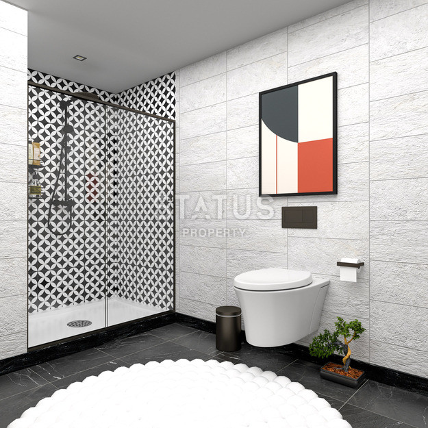 Апартаменты 1+1 в комплексе с инфраструктурой в 400м от моря в Тедже, Мезетли г. Мерсин. 43м2 фото 15