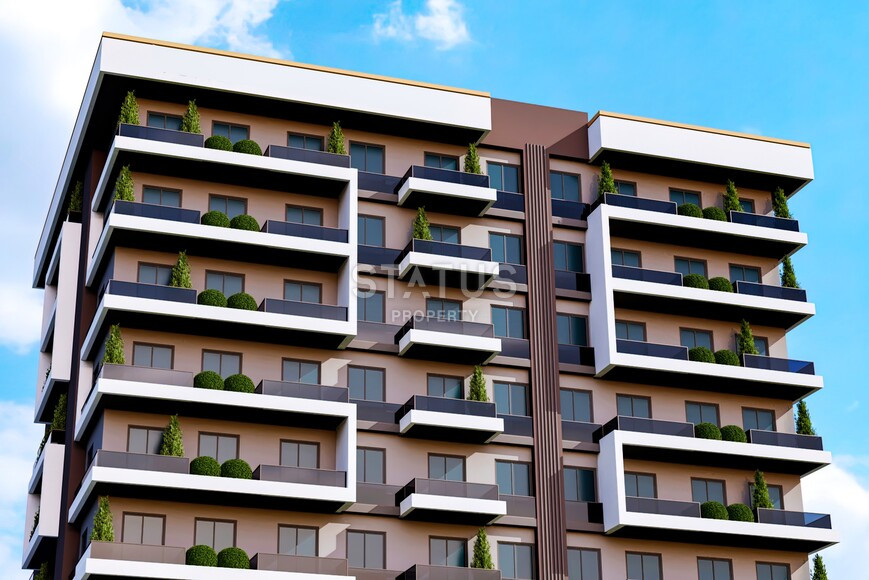 Апартаменты 1+1 в комплексе с инфраструктурой в 400м от моря в Тедже, Мезетли г. Мерсин. 43м2 фото 17