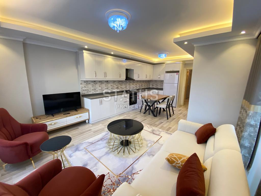 Просторная меблированная квартира в Махмутларе. 95м2 фото 1