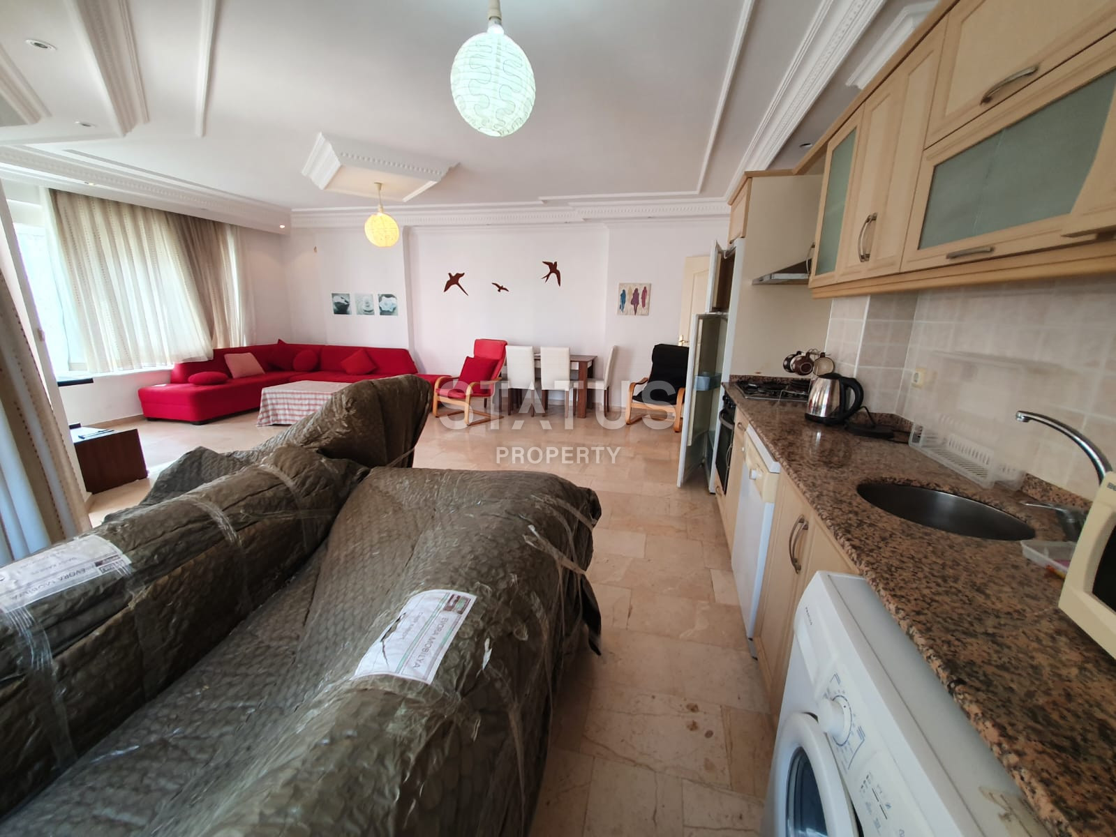 Трёхкомнатная квартира в 100м от моря в Махмутларе. 120м2 фото 1