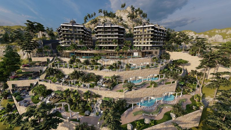 Новый роскошный жилой комплекс на вершине Таврских гор, 46-210 м2 фото 2