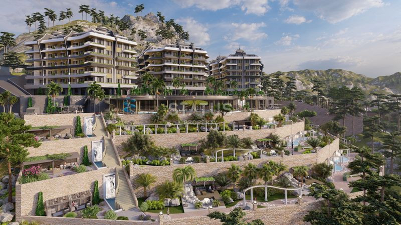 New luxury residential complex on the top of the Taurus Mountains, 46-210 m2 фото 10