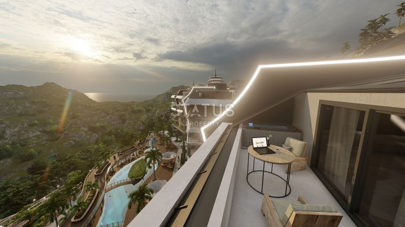 New luxury residential complex on the top of the Taurus Mountains, 46-210 m2 фото 16