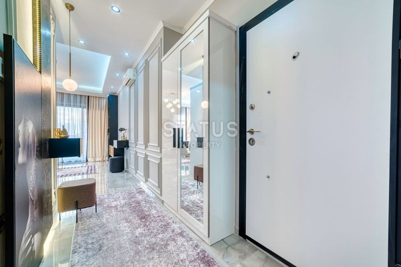 New turnkey apartment in residential complex with infrastructure in Mahmutlar 350m from the sea. 60m2 фото 4