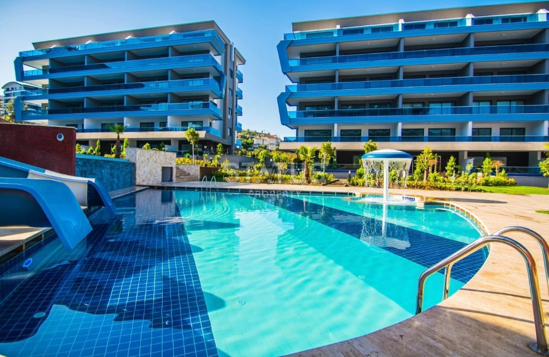 Spacious one-bedroom apartment in a well-known residential complex with full infrastructure in Kargicak. 68m2 фото 18