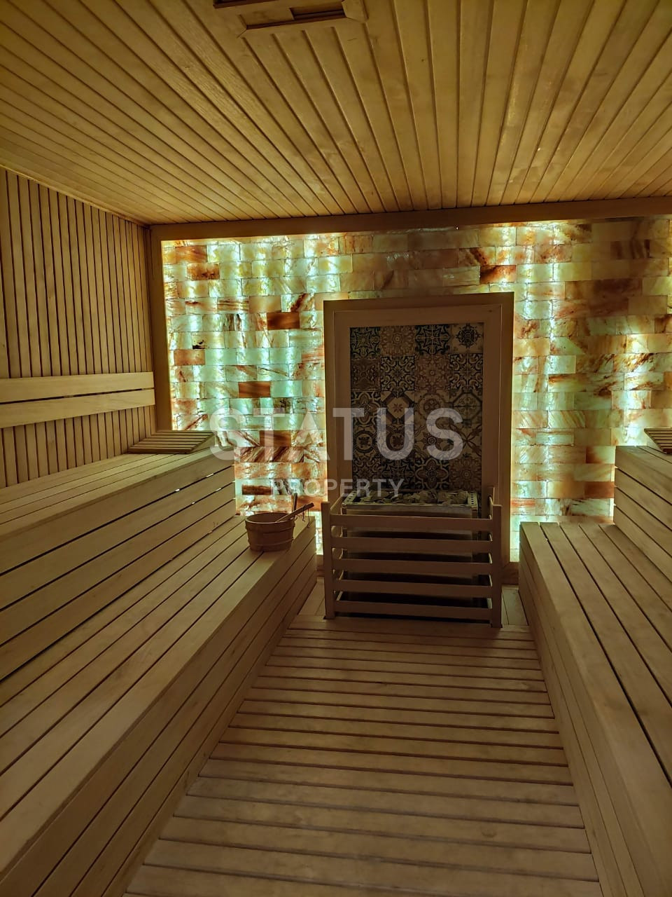 Spacious one-bedroom apartment in a well-known residential complex with full infrastructure in Kargicak. 68m2 фото 27