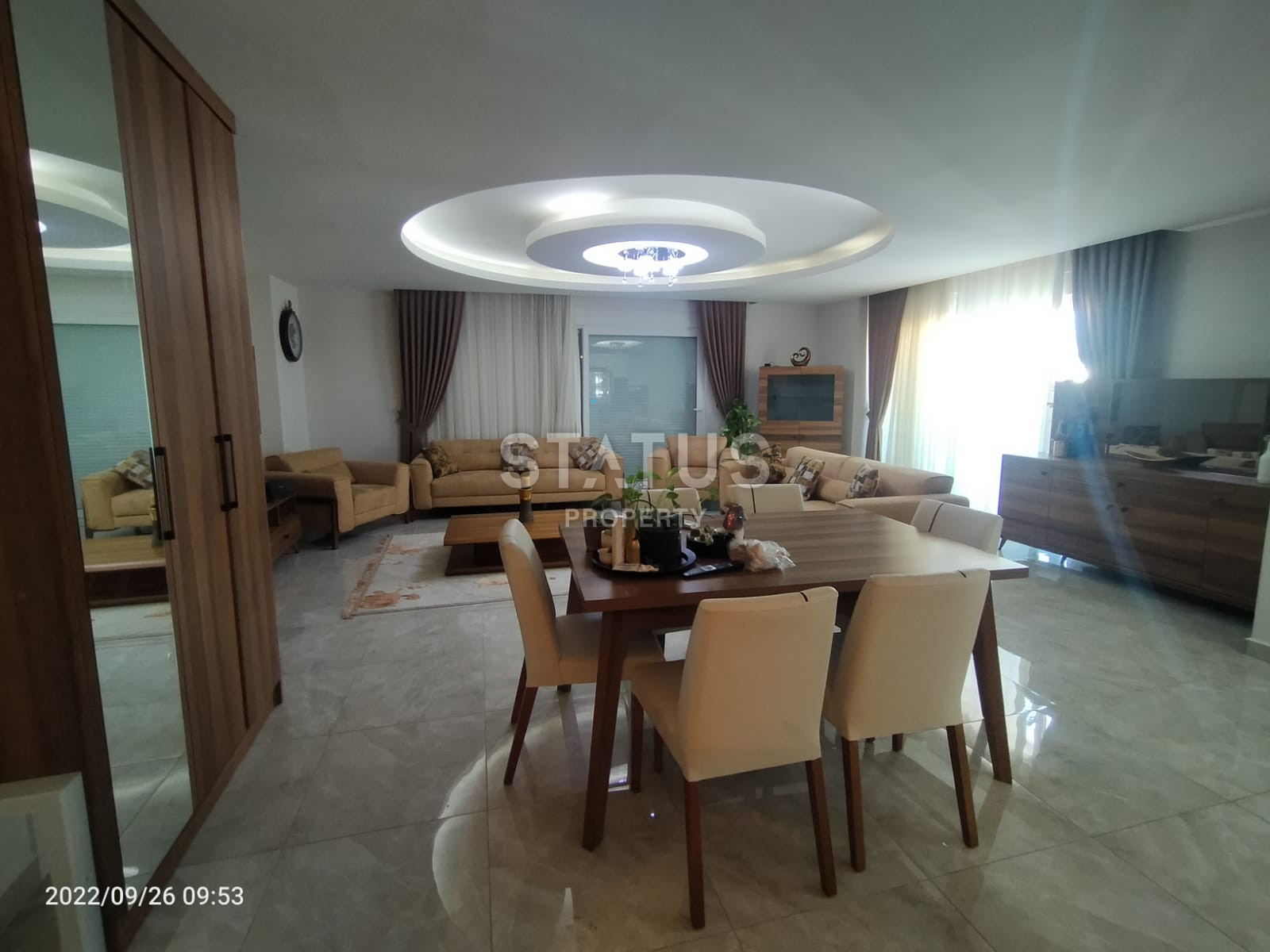 Species duplex 3+1 with sea and mountain views 400m from the sea in Mahmutlar. 160 m2 фото 6