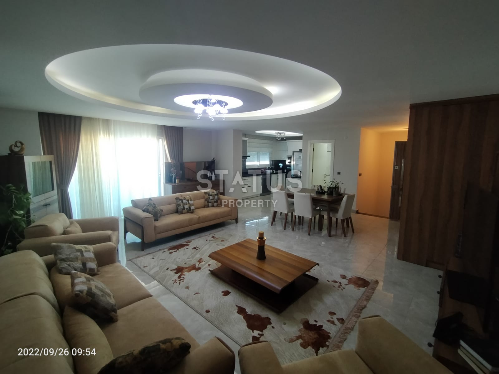 Species duplex 3+1 with sea and mountain views 400m from the sea in Mahmutlar. 160 m2 фото 7