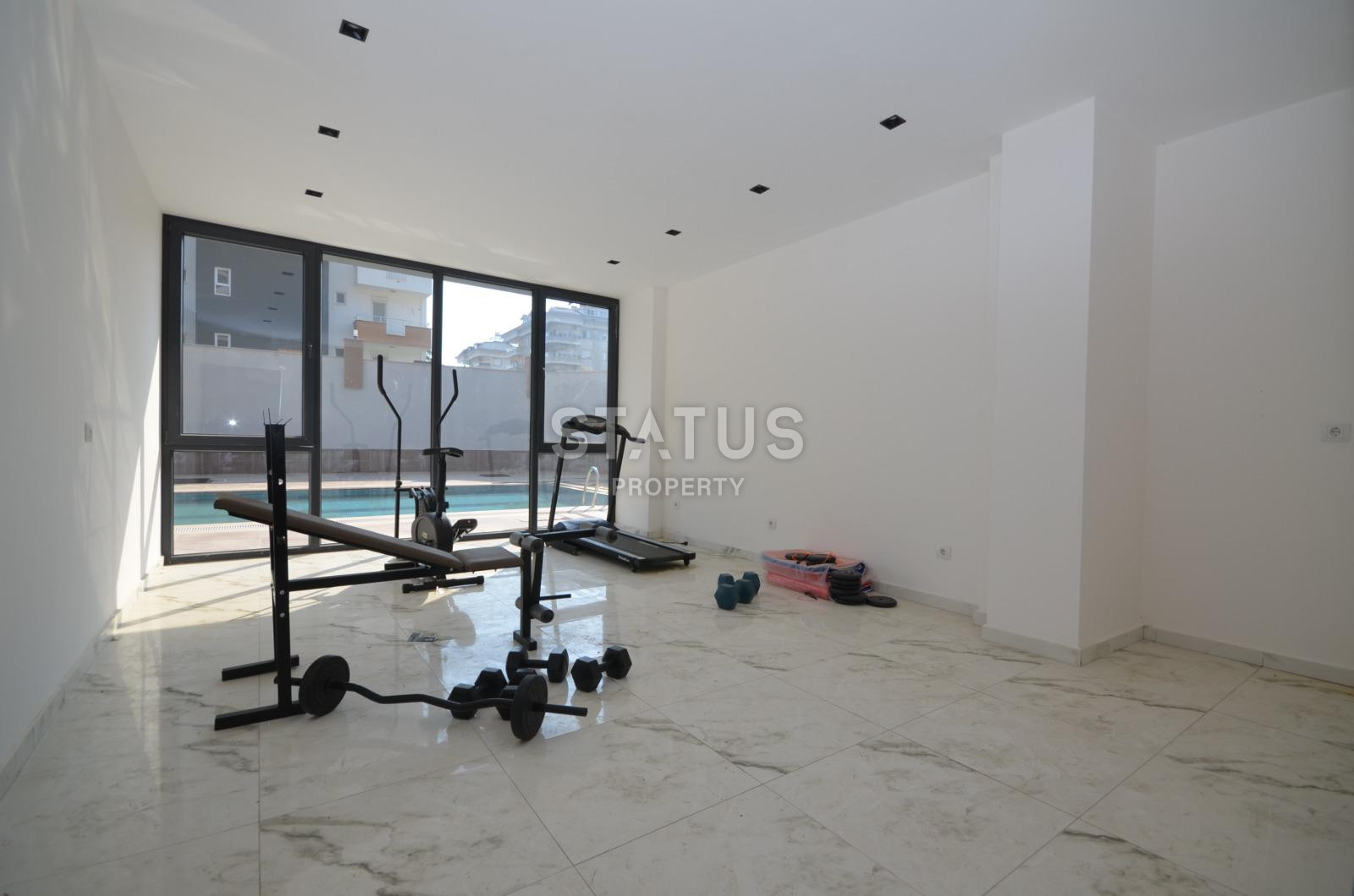 Мебелированная квартира в новом ЖК в 100м от моря в Кестеле. 50м2 фото 11