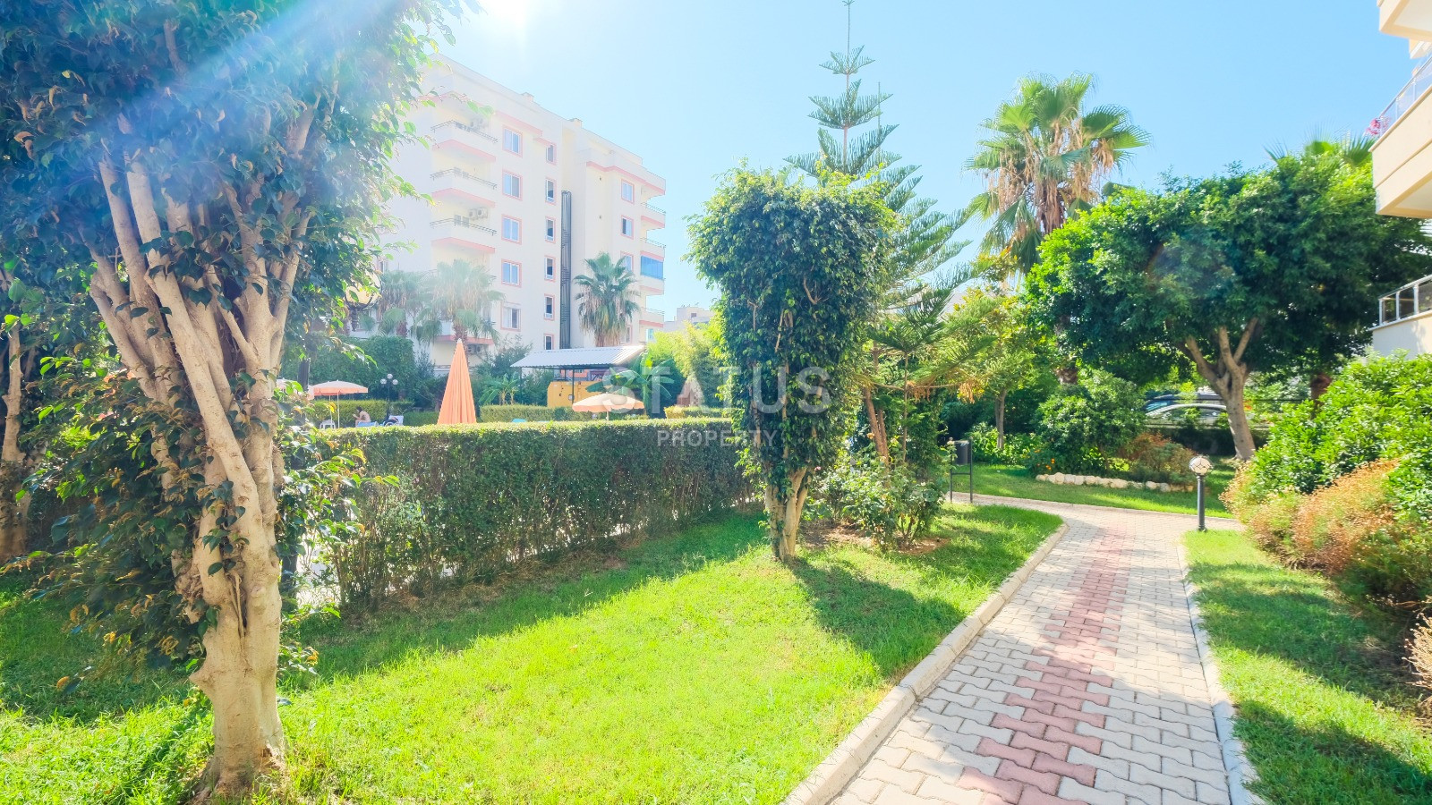 Красивая двухкомнатная квартира под ключ в районе Махмутлар с видом на море и историческую крепость. 120m2. фото 6