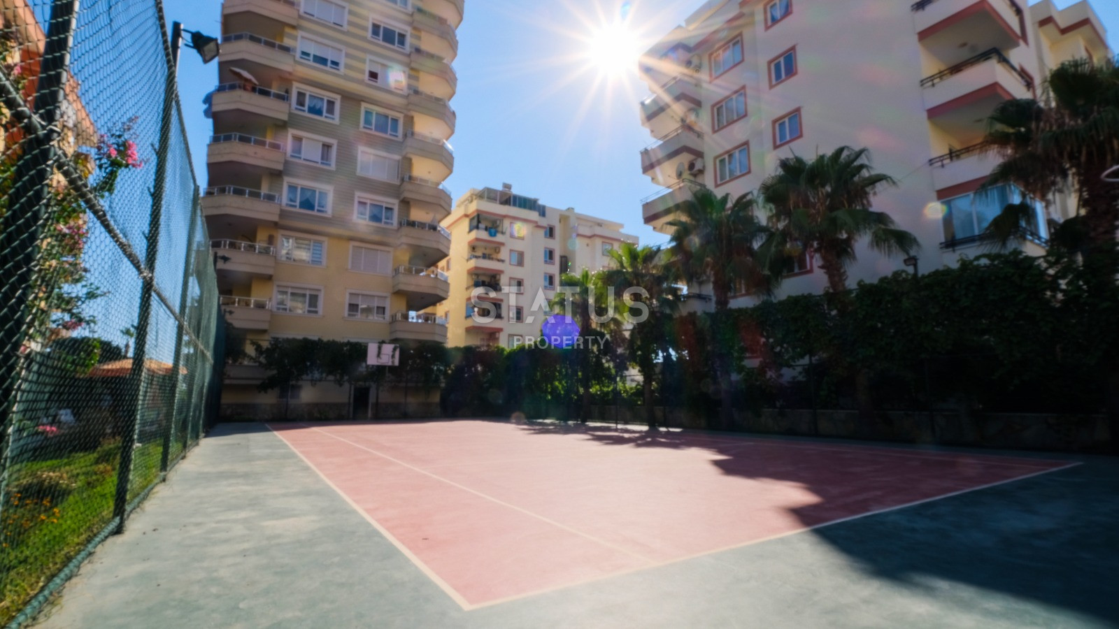 Красивая двухкомнатная квартира под ключ в районе Махмутлар с видом на море и историческую крепость. 120m2. фото 7